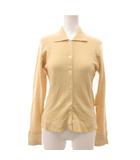 マーガレットハウエル MARGARET HOWELL 襟付きカーディガン ニット ウール 2 クリーム色 /YJ ■YHS9