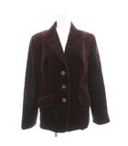 ポールスチュアート PAUL STUART テーラードジャケット 8 ブラウン テーラードカラージャケット /RG ■YHS13