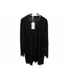 カーディガン ロングカーディガン ブラック 38