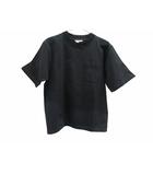 ジム gim Tシャツ 半袖 カットソー 無地 ブラック L