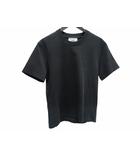 アミ アレクサンドル マテュッシ ami alexandre mattiussi Tシャツ 半袖 ロゴ ブラック S