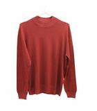 グランサッソ GRAN SASSO モックネックセーターレンガ