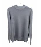 グランサッソ GRAN SASSO モックネックセーターグレー