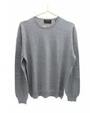 グランサッソ GRAN SASSO クルーネックセーターグレー