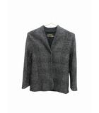 エスカーダ ESCADA ジャケット ノーカラー チェック 34