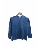 アバハウス ABAHOUSE Tシャツ 長袖 ネイビー 無地 46