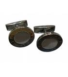 ブルガリ BVLGARI カフス カフリンクス シルバー