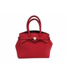 セーブマイバッグ SAVE MY BAG ハンドバッグ 赤 レッド