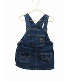 ラングラー WRANGLER ベビー服  ジャンパースカート デニム インディゴブルー 90サイズ
