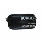 バーバリー BURBERRY ショルダーバッグ カメラバッグ ミニホースフェリープリント ブラック