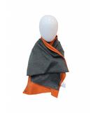 エルメス HERMES マフラー リバーシブル Hロゴ カシミヤ シルク