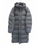 ユニクロ UNIQLO ダウンジャケット シームレスダウン ロング グレー L