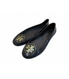 トリーバーチ TORY BURCH パンプス レインシューズ ラバー ネイビー
