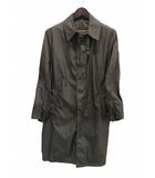 モンクレール MONCLER ステンカラーコート カーキ 4
