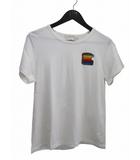 マークジェイコブス MARC JACOBS 半袖 Tシャツ クルーネック ラインストーンパッチ ホワイト S