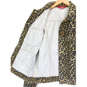 シュプリーム Supreme 15SS ジャケット Gジャン Leopard Denim Trucker 