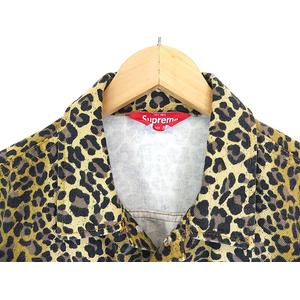 シュプリーム Supreme 15SS ジャケット Gジャン Leopard Denim