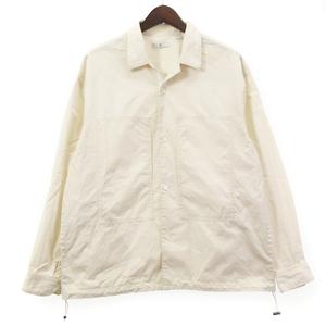 ユニクロ Uniqlo J 21ss スーピマコットン オーバーサイズ シャツ ブルゾン 長袖 ベージュ L トップス メンズ 001 ベクトルパーク