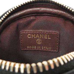 シャネル CHANEL 20年製 マトラッセ コインケース 小銭入れ 丸型 ココ  