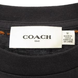 ＭＯMＯ 　　COACH コーチ レキシー＆キャリッジ刺繍 Tシャツ 黒 210.jpg