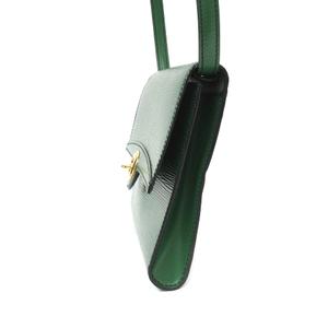 【美品】ルイ ヴィトン エピ ショルダーバッグ グリーン 保存袋付き ルイヴィトン LOUIS VUITTON エピ アルシュ ショルダー バッグ