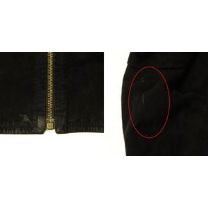 グッチ GUCCI レザー ジャケット ブルゾン スエード イタリア製 茶  