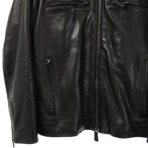 コーチ COACH ライダースジャケット シングル 羊革 ラムレザー