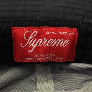 シュプリーム SUPREME 17AW Taped Seam Crusher Hat テープド シーム