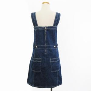 シーバイクロエ SEE BY CHLOE デニム ジャンパースカート ワンピース 