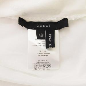 グッチ GUCCI 美品 カットソー 長袖 チュール シアー シースルー  