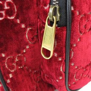 グッチ GUCCI 美品 GGベルベット スモールバックパック 574942
