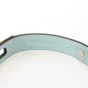 【ほぼ未使用】HERMES エルメス グローブホルダー ケリー ブルー×シルバー エルメス HERMES グローブホルダー ケリー ヴォースイフト