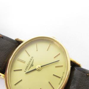 Longines ゴールド アナログ 手巻き時計 ロンジン LONGINES ゴールド 手巻き時計 約22cm 831.3206 - メルカリ