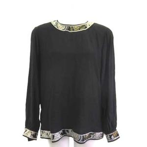 レオナール LEONARD FASHION ファッション カットソー ブラウス シルク 