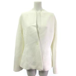 ザラ ZARA カーディガン 1B 白 ホワイト M レディース
