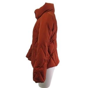 シビラ SYBILLA ダウンジャケット ジップアップ オレンジ M 