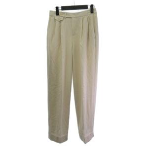 ラルフローレン RALPH LAUREN パンツ スラックス ウール アイボリー 0  レディース