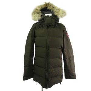 カナダグース CANADA GOOSE 2301JL BELLEVILLE ベルヴィルパーカ ダウンジャケット コート ロング カーキ M レディース