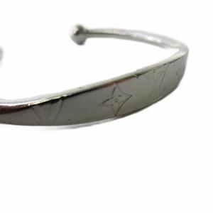 ルイヴィトン LOUIS VUITTON M64839 ジョンク・モノグラム ブレスレット バングル シルバーカラー  メンズ