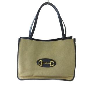 グッチ GUCCI 623694 日本限定 1955 ホースビット トートバッグ ショルダーバッグ ベージュ ネイビー  レディース