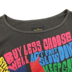 Vivienne Westwood Anglomania 変形カットソー 38 ヴィヴィアンウエストウッド Vivienne Westwood ANGLOMANIA