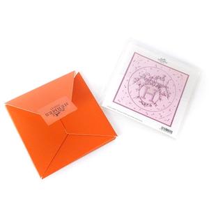 エルメス　銀のしずく プチカレ カレ45 スカーフ シルク 馬柄  Hロゴ エルメス HERMES Vif argent 銀のしずく プチカレ カレ45