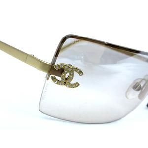 シャネル CHANEL サングラス 眼鏡 4092-B ラインストーン ココマーク