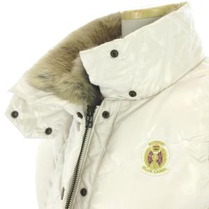 BURBERRY BLUE LABEL ダウンベスト 38 ホワイト BURBERRY BLUELABELダウンベスト ホワイト38