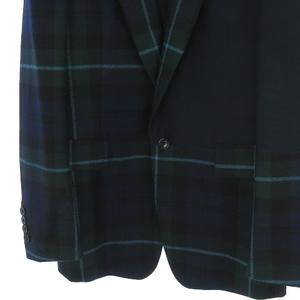 ポールスミス PAUL SMITH 美品 18AW BLACK WATCH MIX UP JACKET 