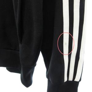 アディダス adidas ジャージ 黒 白ライン XSサイズ セットアップ☆アディダスオリジナルス ジャージ レディースXS