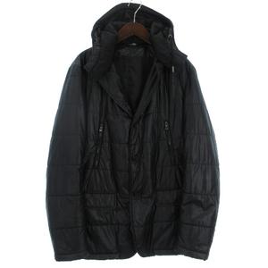 DOLCE & GABBANA ナイロンジャケット フード付き ブラック 48