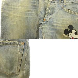 ドルチェアンドガッパーナー　ミッキーデニム48 ドルチェ&ガッバーナ ドルガバ DOLCE&GABBANA パンツ デニム ジーンズ