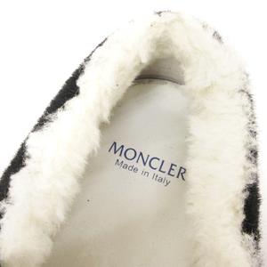 モンクレール MONCLER ROSELINE スリッポン スニーカー ボア ツイード 