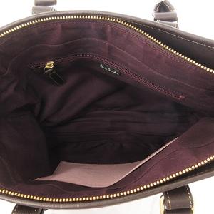 Paul Smith ポールスミス レザー 牛革 ハンドバッグ ブラウン ツイストレザーハンドル 2WAYバッグ | Paul Smith (Women